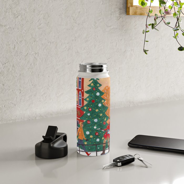 Christmas Music in the City of Amsterdam Water Bottle Gallery Image 4