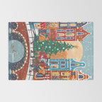 Christmas Music in the City of Amsterdam Rug Gallery Image 2