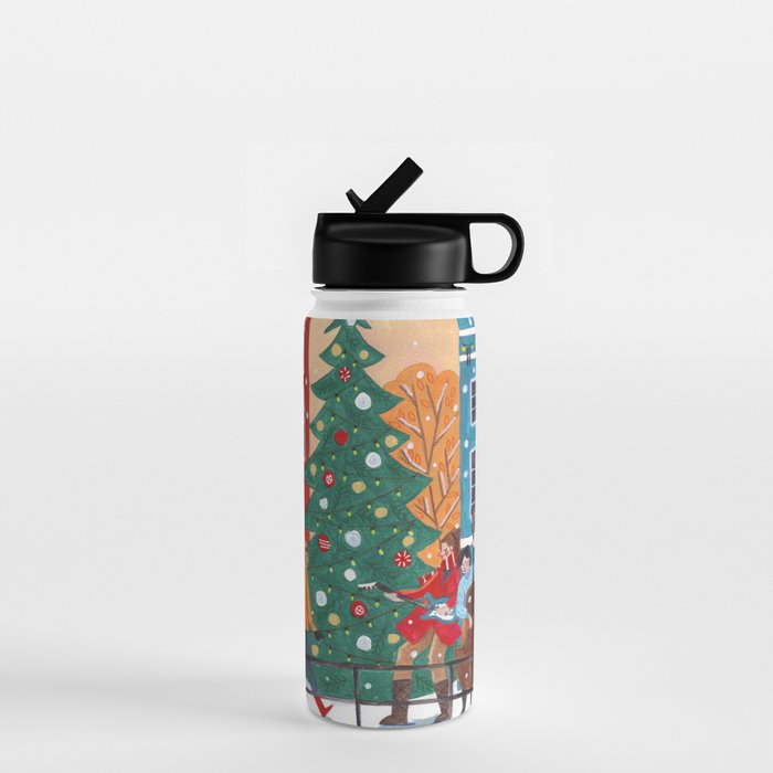 Christmas Music in the City of Amsterdam Water Bottle Gallery Image 1