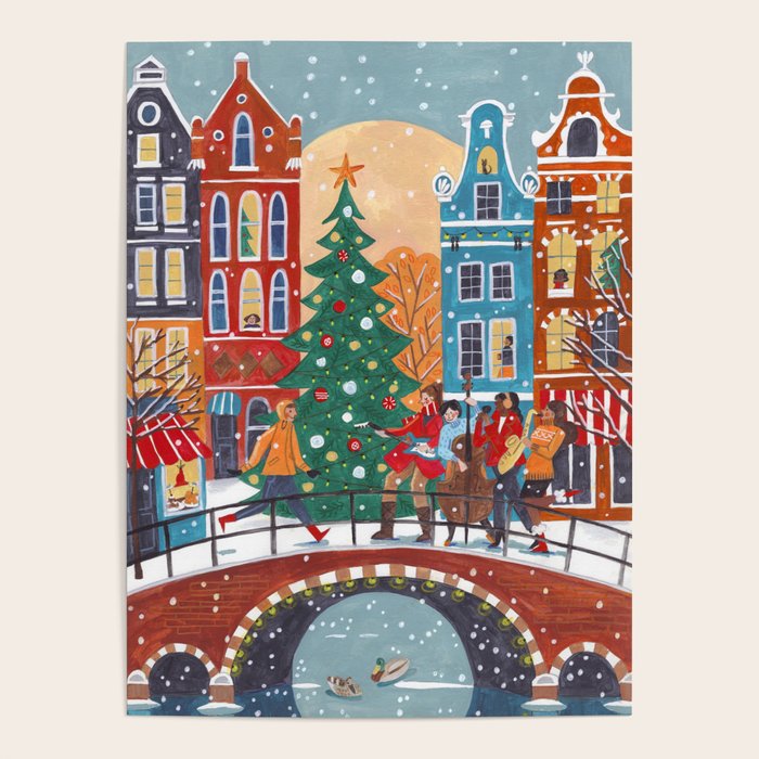 Christmas Music in the City of Amsterdam Poster Gallery Image 4