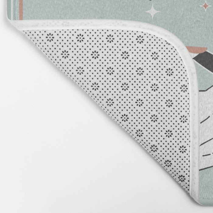 Gemini Zodiac Series Bath Mat Gallery Image 2