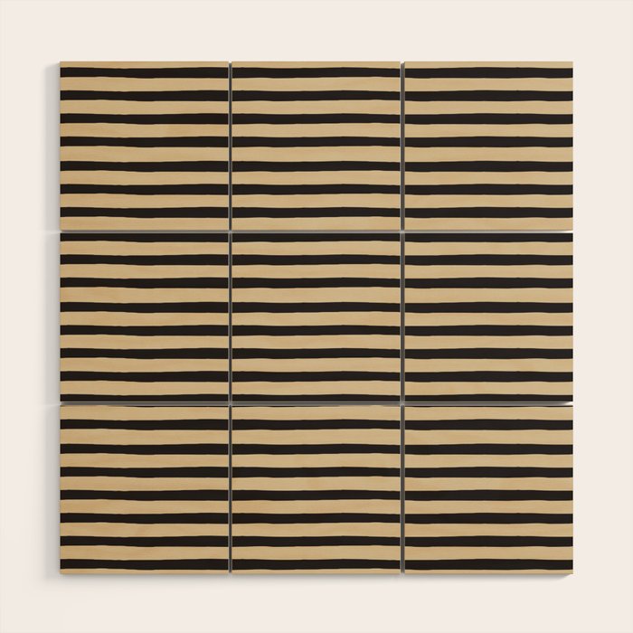 Bold Lines  Wood Wall Art Gallery Image 1