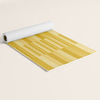 Mixed Stripes Pattern XI Golden Yellow Yoga Mat Gallery Image 2