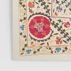 Kermina Suzani Uzbekistan Embroidery Print Poster Gallery Image 3