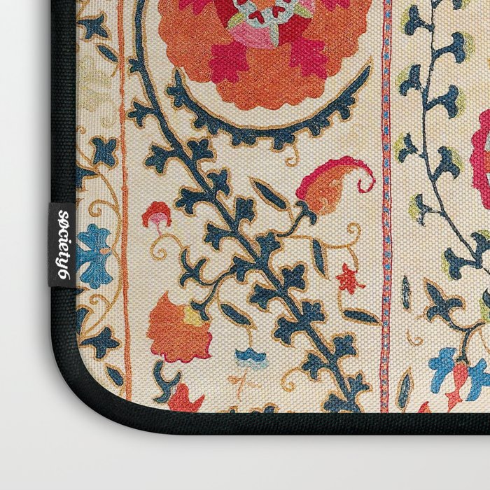 Kermina Suzani Uzbekistan Embroidery Print Laptop Sleeve Gallery Image 3