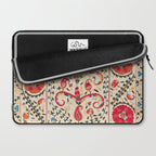 Kermina Suzani Uzbekistan Embroidery Print Laptop Sleeve Gallery Image 2