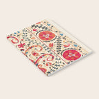 Kermina Suzani Uzbekistan Embroidery Print Notebook Gallery Image 2