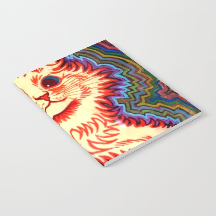 Louis Wain Psychedelic Cat Notebook Gallery Image 2