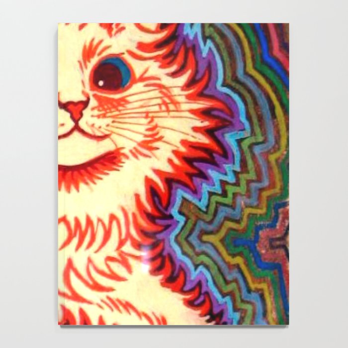 Louis Wain Psychedelic Cat Notebook Gallery Image 4