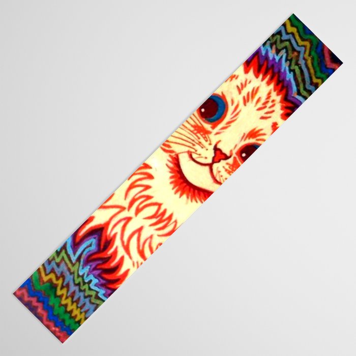 Louis Wain Psychedelic Cat Table Runner Gallery Image 3