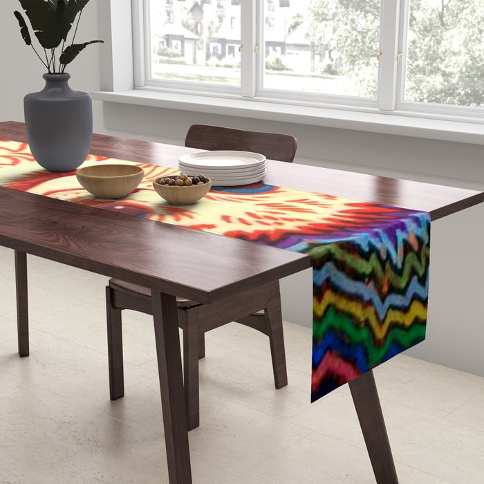 Louis Wain Psychedelic Cat Table Runner Gallery Image 2