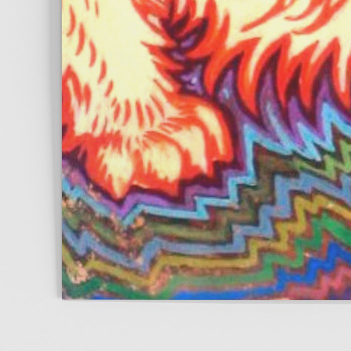 Louis Wain Psychedelic Cat Poster Gallery Image 3