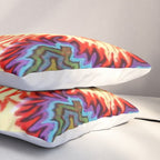 Louis Wain Psychedelic Cat Pillow Sham Gallery Image 3