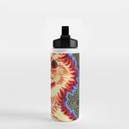 Louis Wain Psychedelic Cat Water Bottle Gallery Image 2