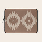 Southwestern Minimalism XXV - Coffee Creme Laptop Sleeve Gallery Image 1