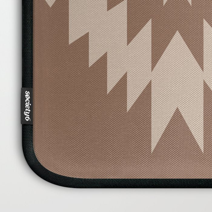 Southwestern Minimalism XXV - Coffee Creme Laptop Sleeve Gallery Image 3