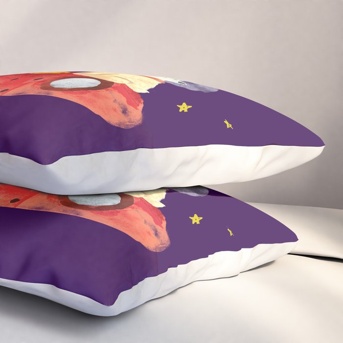 Let's All Go To Mars Pillow Sham Gallery Image 3