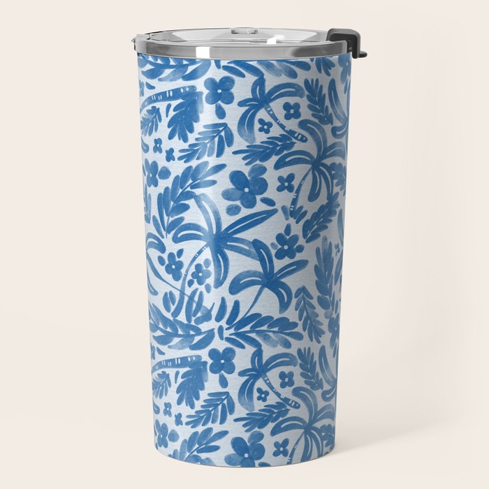 Tropical Palms Breeze Travel Mug Gallery Image 2