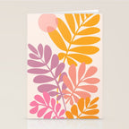 Retro Dancing Garden Stationery Card Gallery Image 2