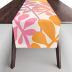 Retro Dancing Garden Table Runner Gallery Image 1
