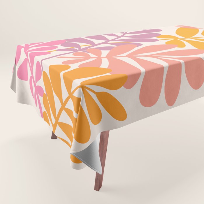 Retro Dancing Garden Tablecloth Gallery Image 1