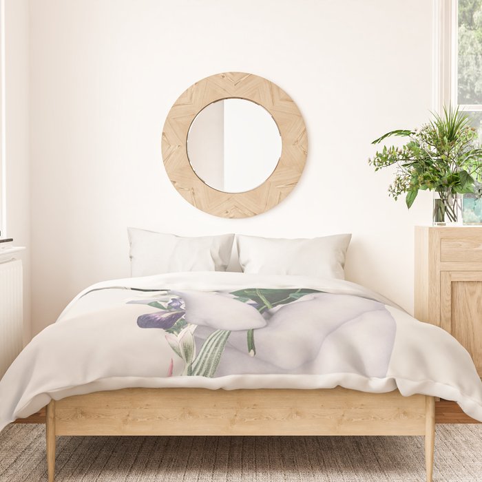 natural beauty-collage 7 Duvet Cover Gallery Image 3