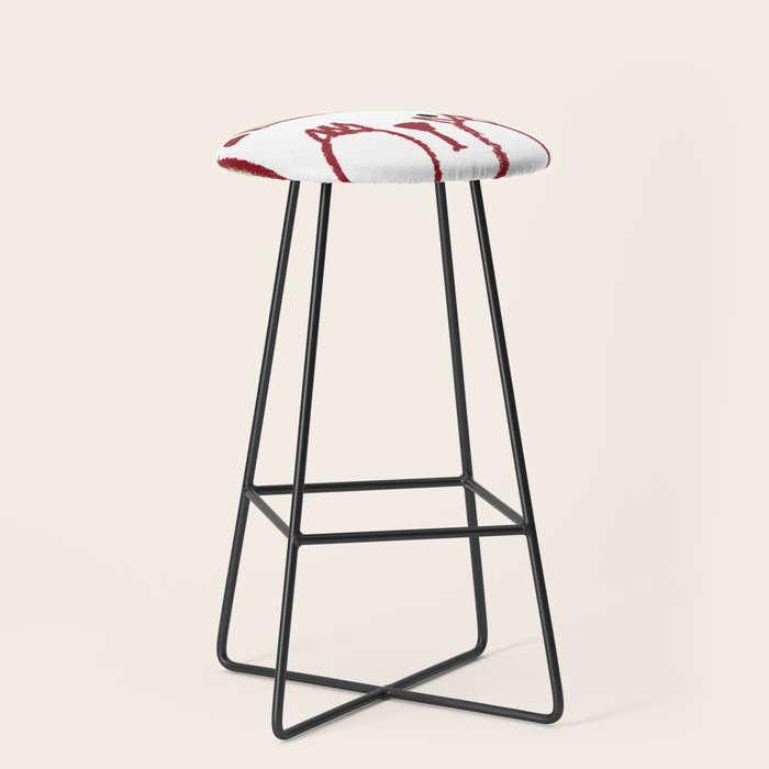 No peeking polar bear Stool Gallery Image 1