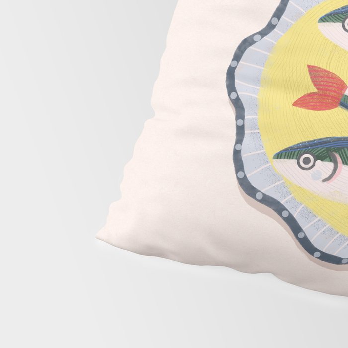 Fish On A Plate Pillow Sham Gallery Image 4