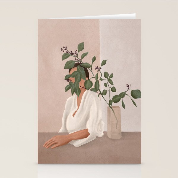Behind the Leaves Stationery Card Gallery Image 2