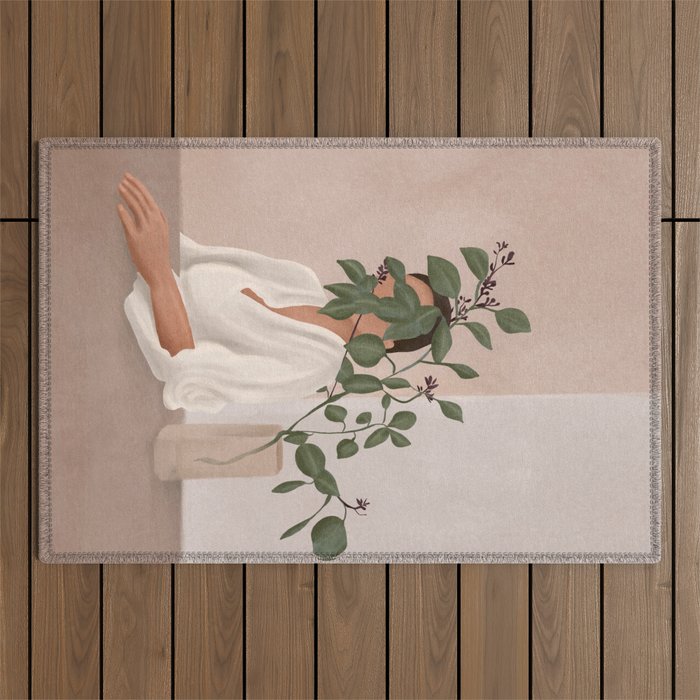 Behind the Leaves Outdoor Rug Gallery Image 1
