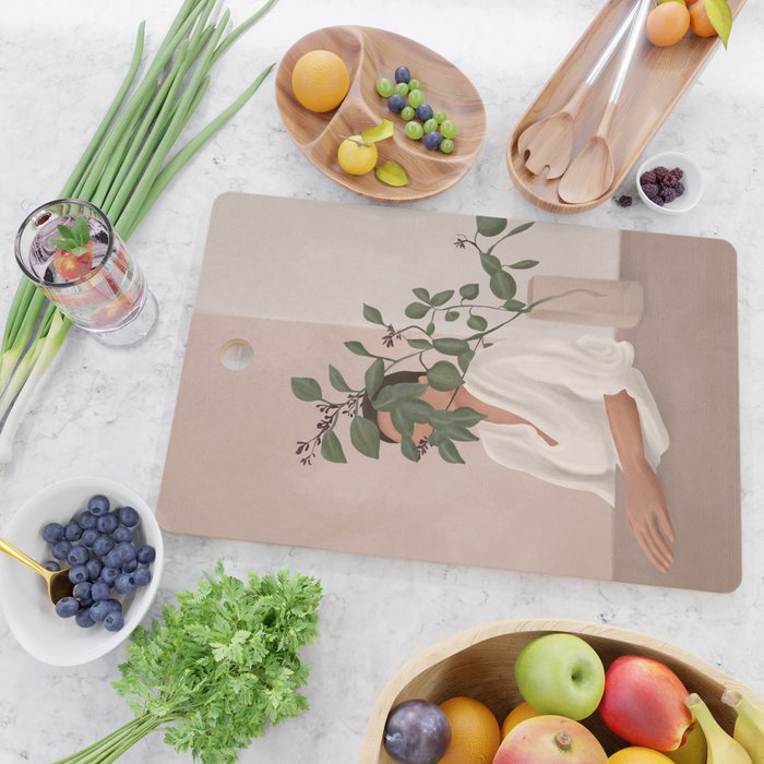 Behind the Leaves Cutting Board Gallery Image 2