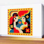 Happy Sun kissed Girls Wall Mural Gallery Image 2