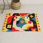 Happy Sun kissed Girls Rug Gallery Image 1