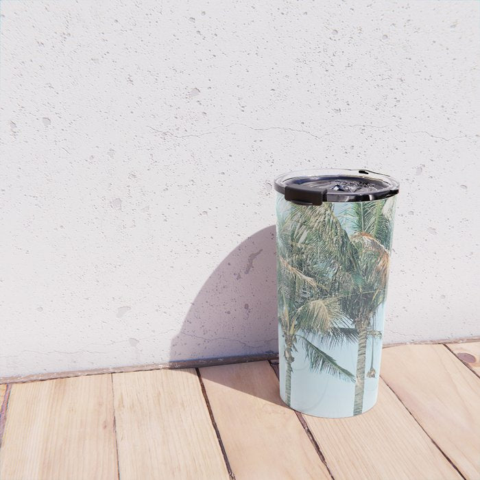 Tropical Palm Trees Travel Mug Gallery Image 4