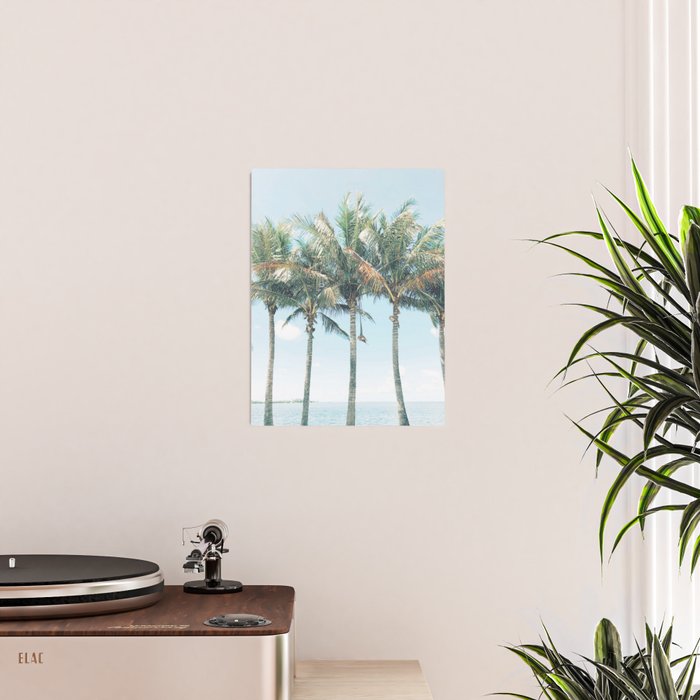 Tropical Palm Trees Poster Gallery Image 2