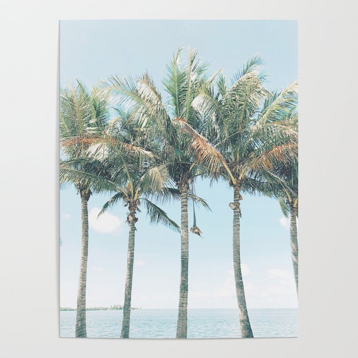 Tropical Palm Trees Poster Gallery Image 4