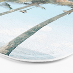 Tropical Palm Trees Bath Mat Gallery Image 3
