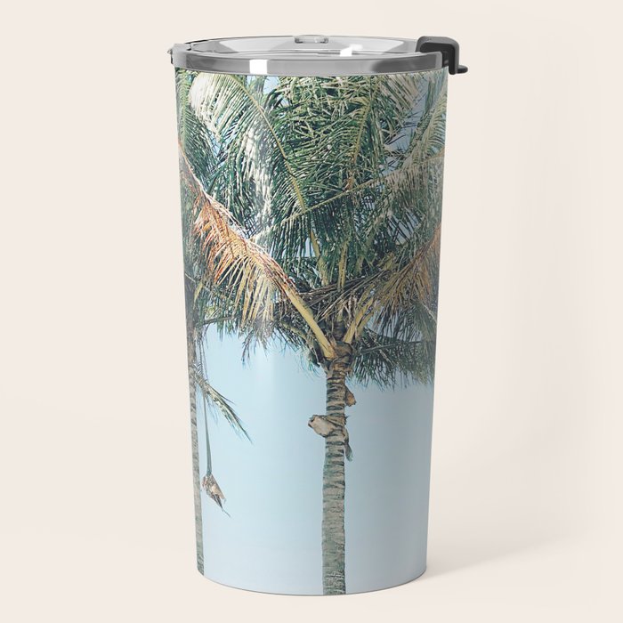 Tropical Palm Trees Travel Mug Gallery Image 2