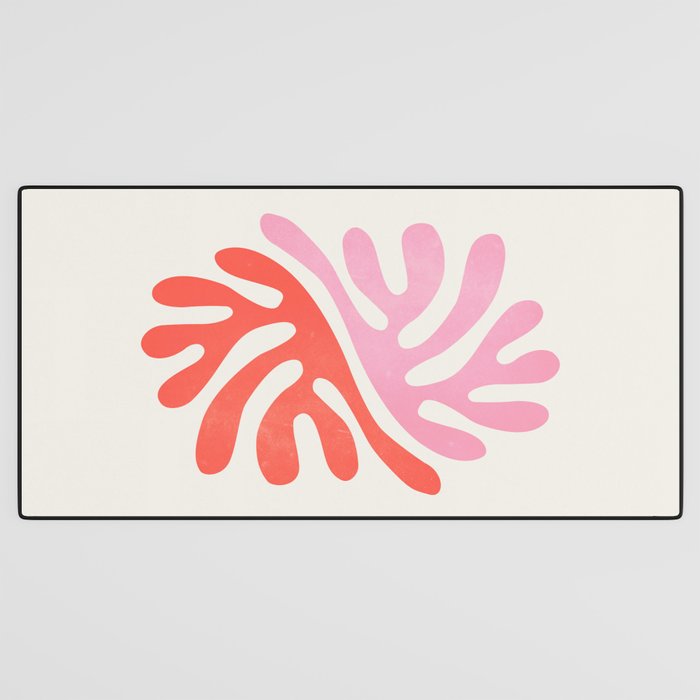 Star Leaves: Matisse Color Series | Mid-Century Edition Desk Mat Gallery Image 3