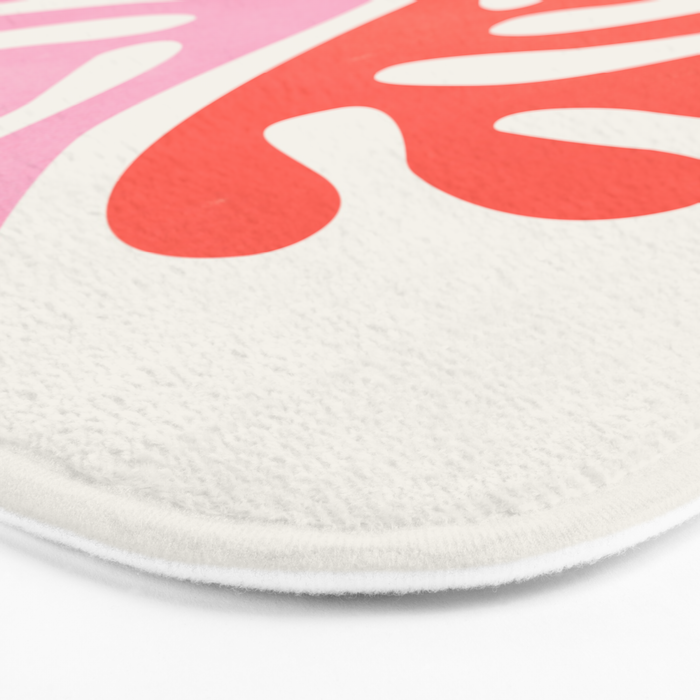 Star Leaves: Matisse Color Series | Mid-Century Edition Bath Mat Gallery Image 3