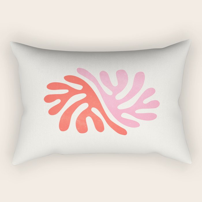 Star Leaves: Matisse Color Series | Mid-Century Edition Rectangular Pillow Gallery Image 2