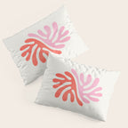 Star Leaves: Matisse Color Series | Mid-Century Edition Pillow Sham Gallery Image 3
