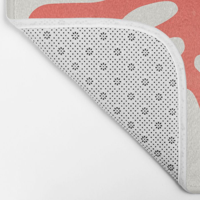 Star Leaves: Matisse Color Series | Mid-Century Edition Bath Mat Gallery Image 2