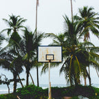Basketball on Isla Bastimento, Bocas del Toro, Panama Coffee Mug Gallery Image 2