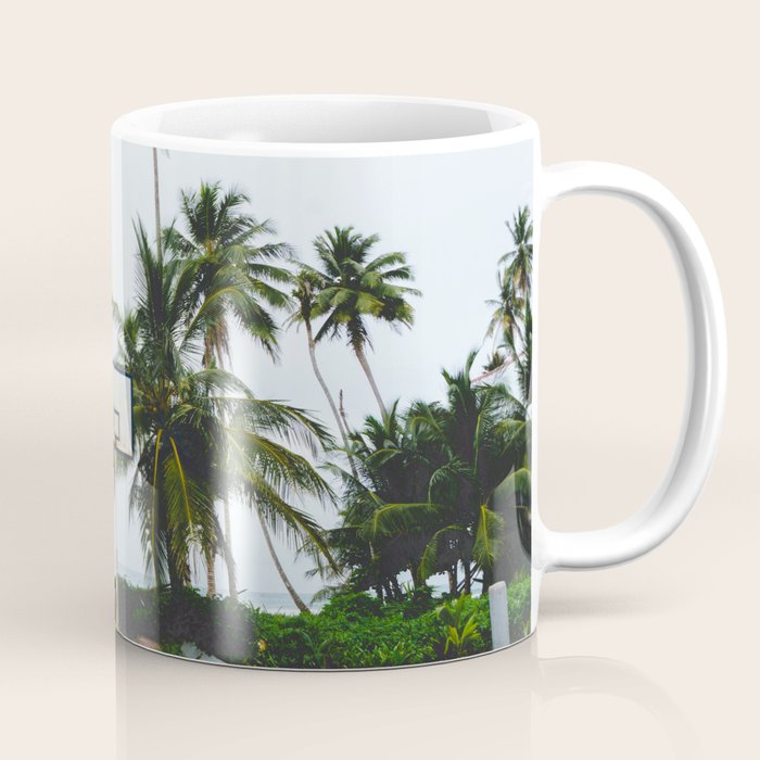 Basketball on Isla Bastimento, Bocas del Toro, Panama Coffee Mug Gallery Image 1