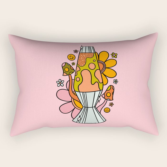 Sagittarius Lava Lamp Rectangular Pillow Gallery Image 2