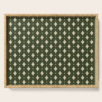 Vintage Stars XI Forest Green Serving Tray Gallery Image 1