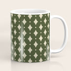 Vintage Stars XI Forest Green Coffee Mug Gallery Image 1