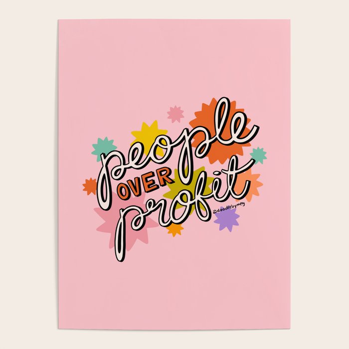 People Over Profit Poster Gallery Image 4