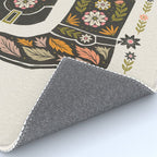 Cowboy boots and flowers Rug Gallery Image 4